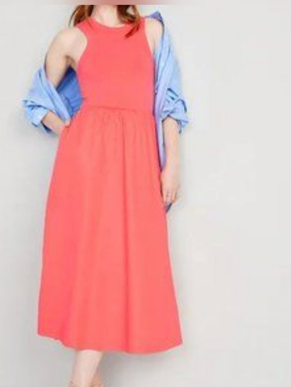 OLD NAVY | fit & flare combination midi dress